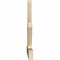 Ekena Millwork Saratoga Rough Sawn Timber Gable Bracket, Douglas Fir, 84"W x 28"H x 2"D x 4"F, 8/12 Pitch GBW084X28X0204SAR00RDF - alternate 5